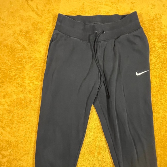 Nike Mens Black Jogger Sweatpants Athletic Tapered Fit size m - Picture 7 of 16